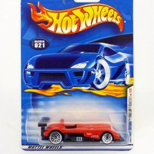 Hot Wheels Panoz LMP-1 Roadster S #021 First Editions 9/36 Red Die-Cast Car 2001
